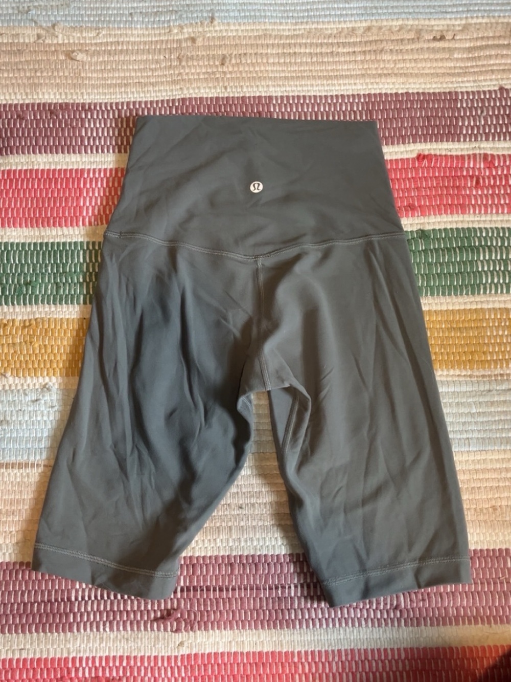 lululemon athletica High-Rise Charcoal Bike Shorts